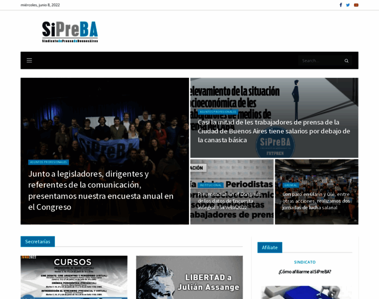 Sipreba.org thumbnail