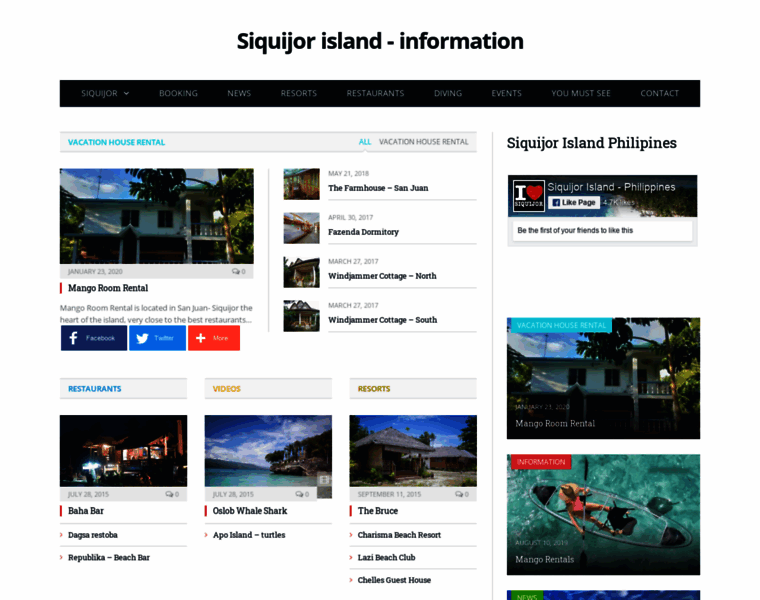 Siquijor-island.com thumbnail