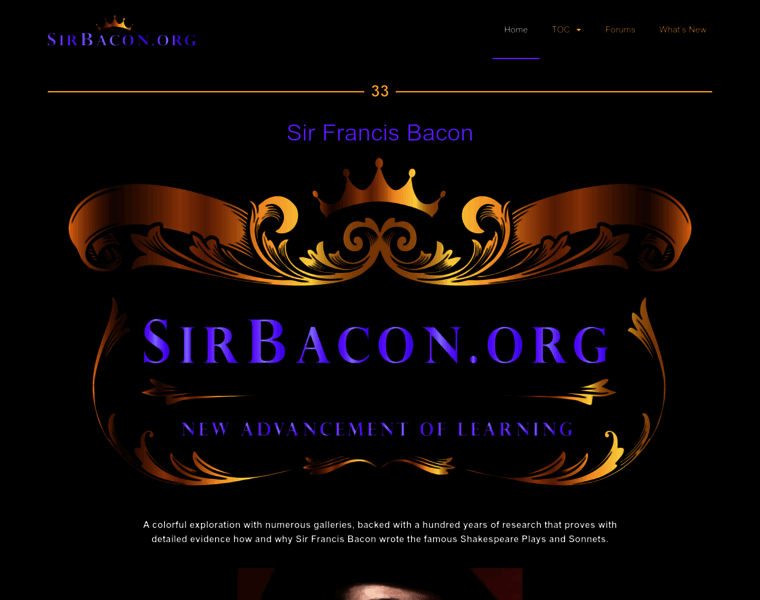 Sirbacon.org thumbnail