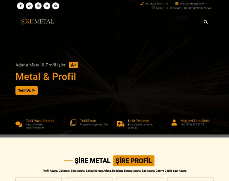 Siremetal.com.tr thumbnail