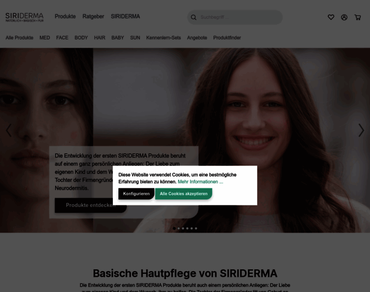 Siriderma.de thumbnail