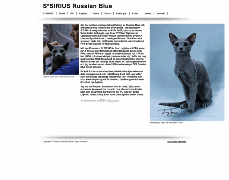 Siriuscats.se thumbnail