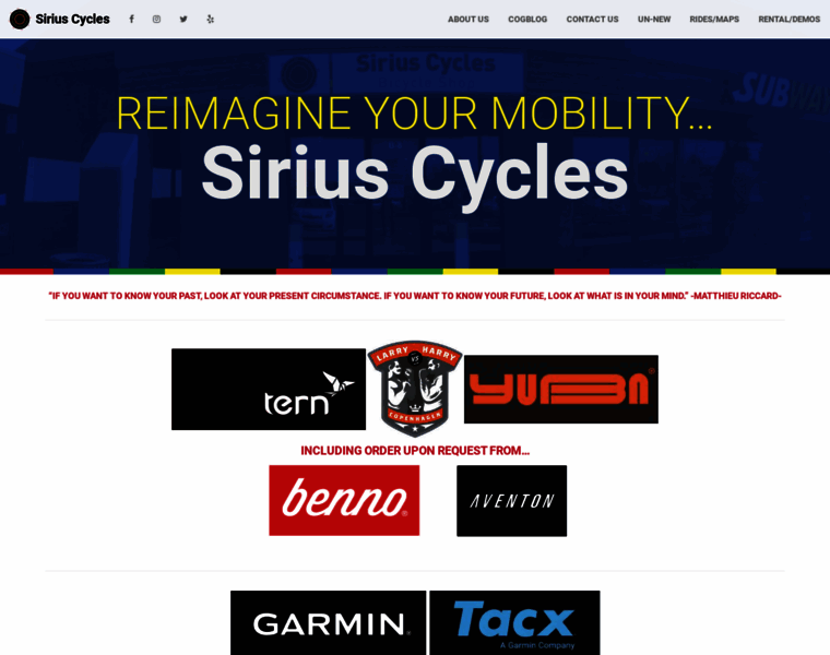 Siriuscycles.com thumbnail