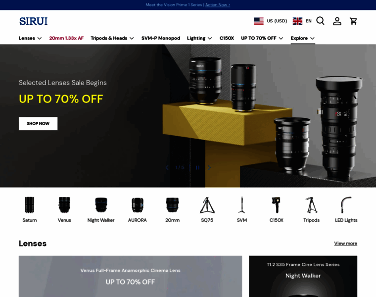 Sirui.com thumbnail Sirui.com thumbnail