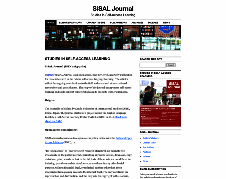 Sisaljournal.org thumbnail