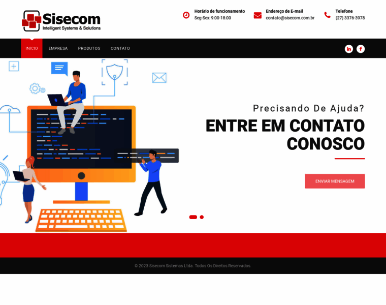 Sisecom.com.br thumbnail