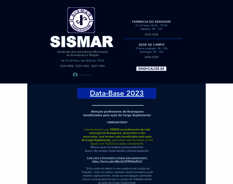 Sismar.org thumbnail