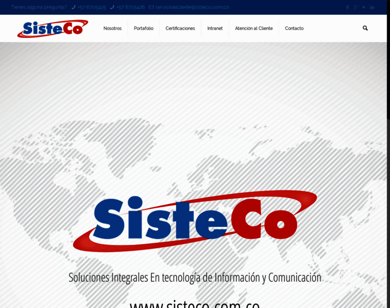Sisteco.com.co thumbnail
