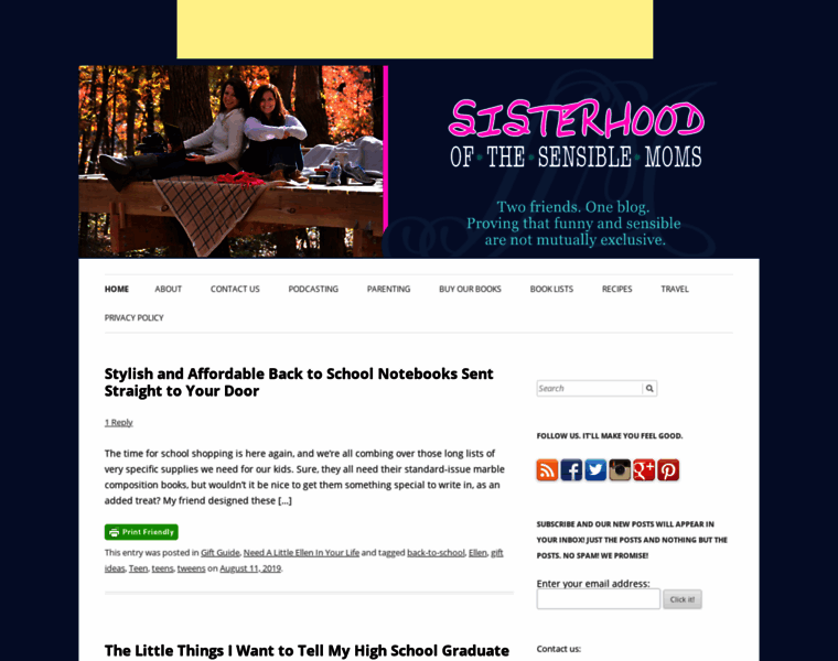 Sisterhoodofthesensiblemoms.com thumbnail