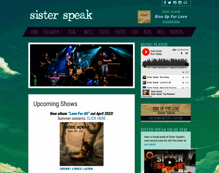 Sisterspeakmusic.com thumbnail
