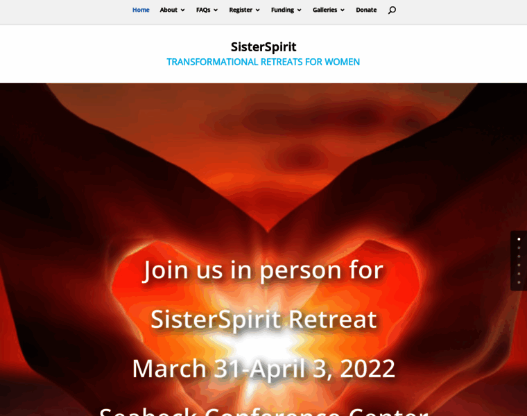 Sisterspiritretreat.org thumbnail
