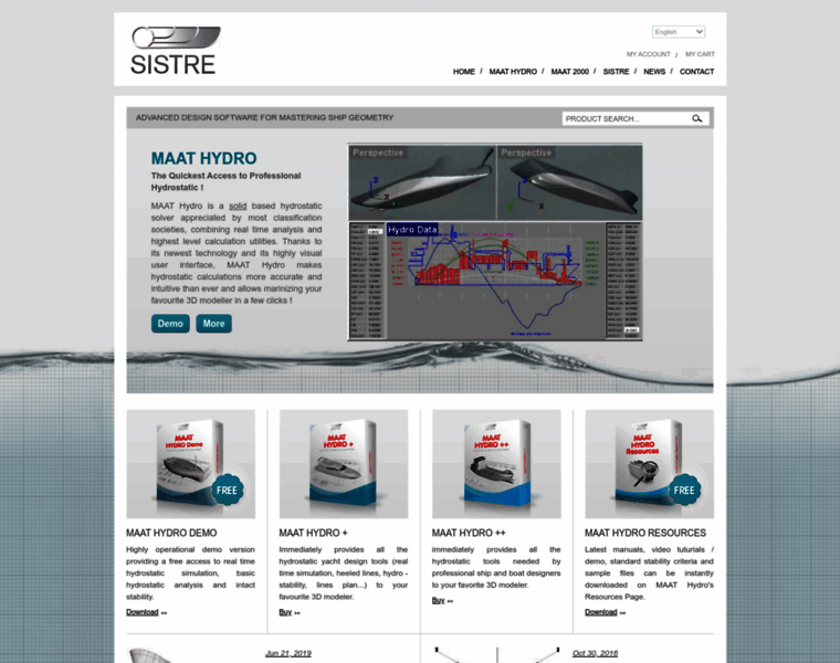 Sistre-shipdesign-software.com thumbnail