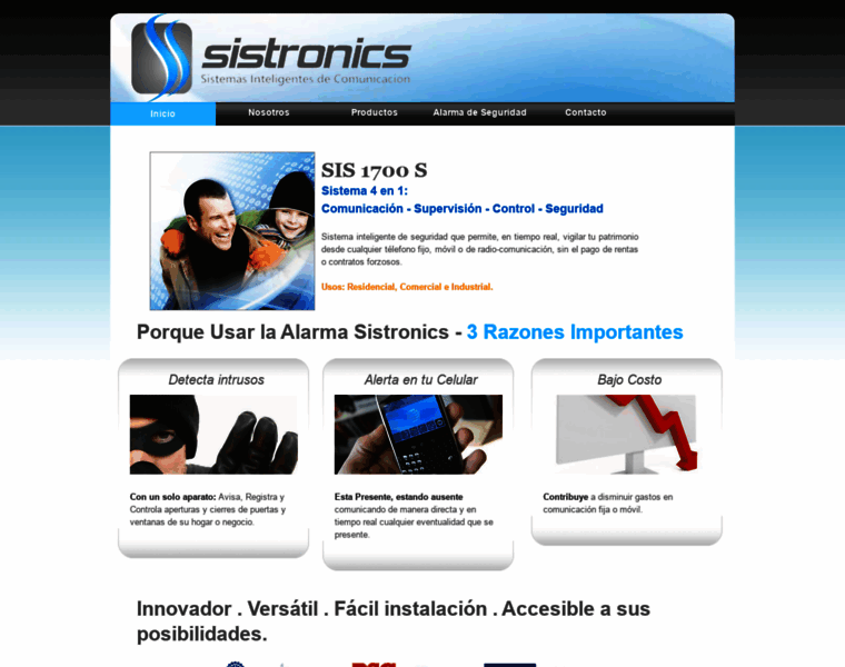 Sistronics.com.mx thumbnail