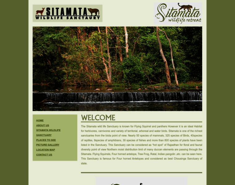 Sitamatawildlifesanctuary.com thumbnail