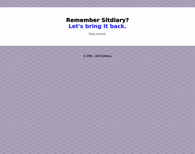 Sitdiary.net thumbnail
