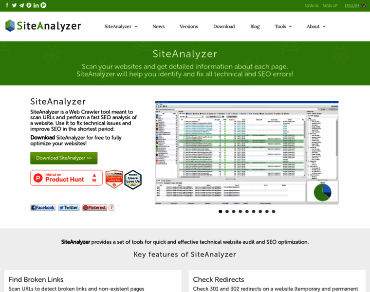 Site-analyzer.pro thumbnail