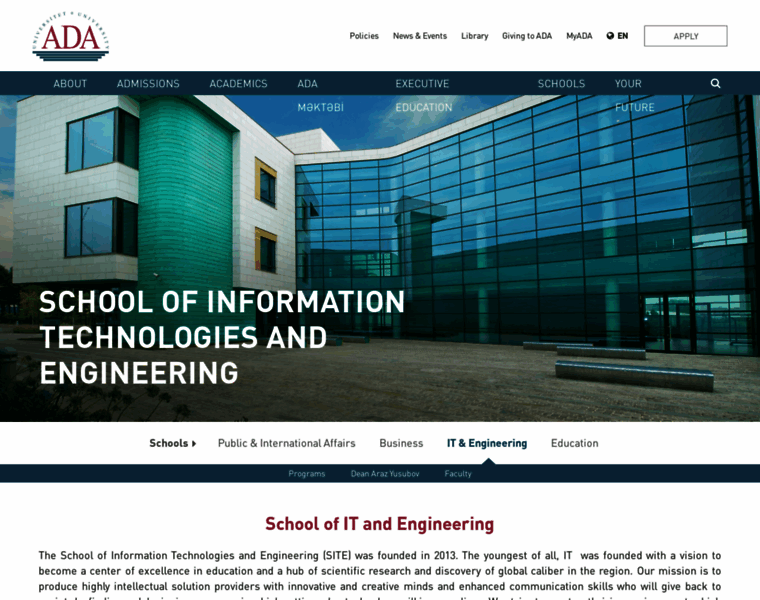 Site.ada.edu.az thumbnail