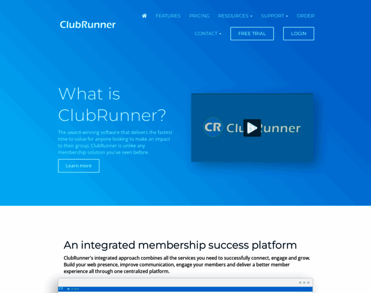 Site.clubrunner.ca thumbnail