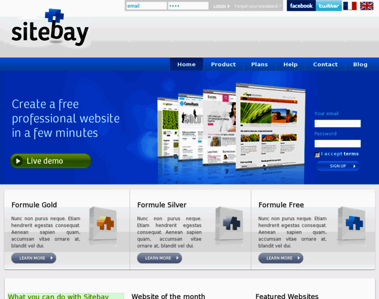 Sitebay.com thumbnail