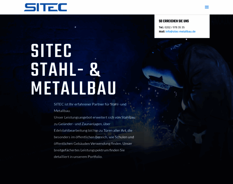 Sitec-metallbau.de thumbnail