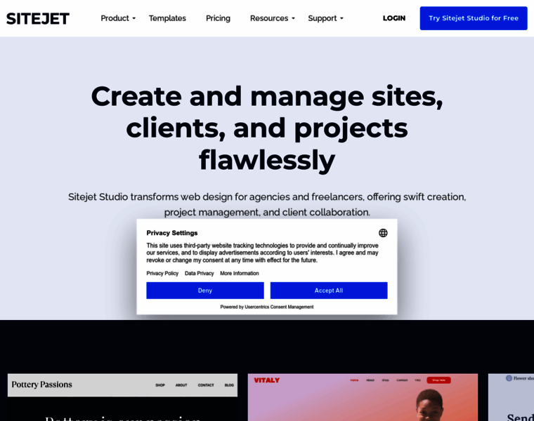 Sitejet.io thumbnail Sitejet.io thumbnail