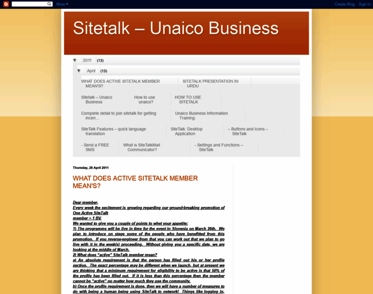 Sitetalk-unaico-business.blogspot.com thumbnail