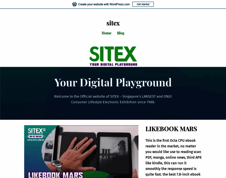 Sitex.com.sg thumbnail