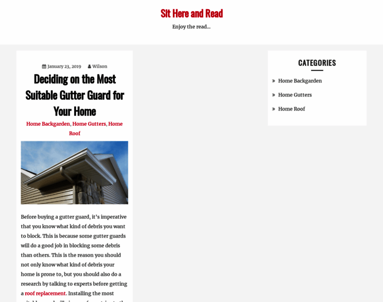 Sithereandread.com thumbnail