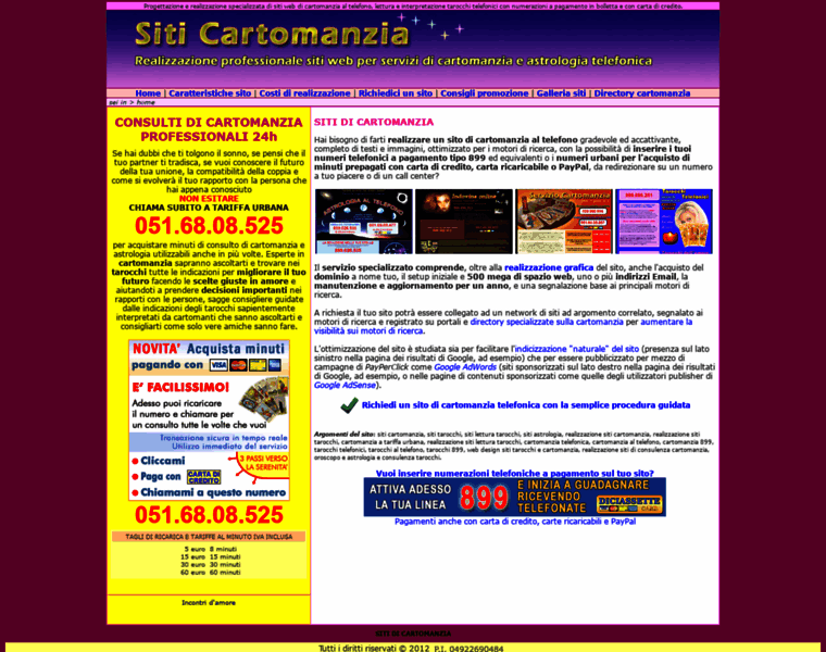 Siticartomanzia.com thumbnail