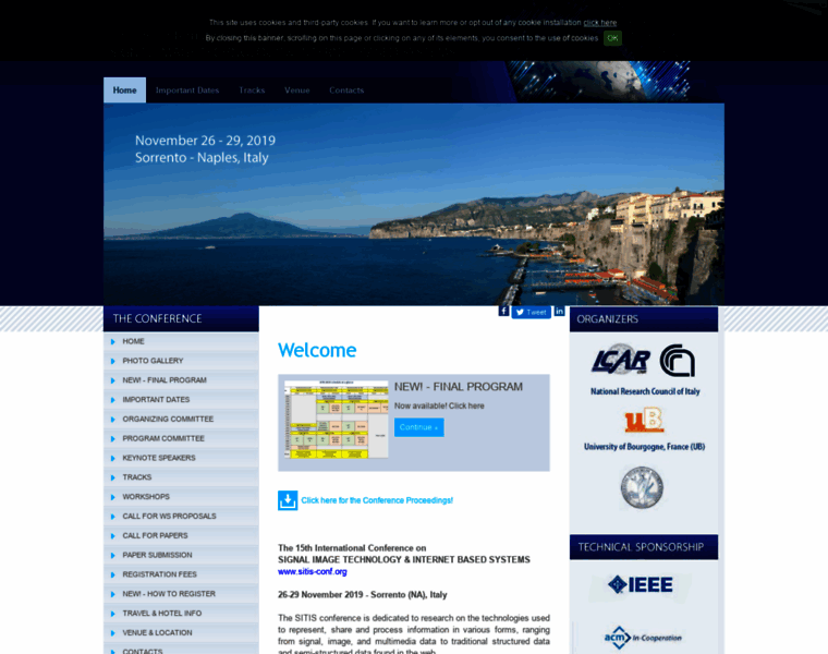 Sitis-conf.org thumbnail