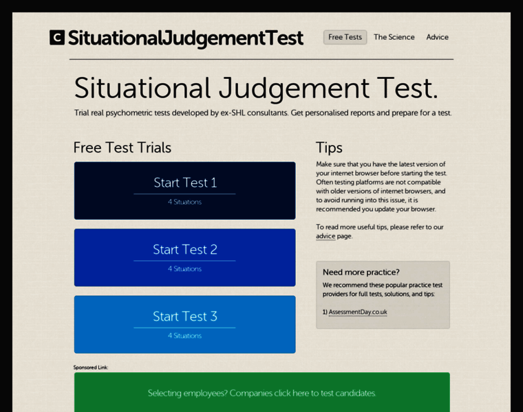 Situationaljudgementtest.org.uk thumbnail