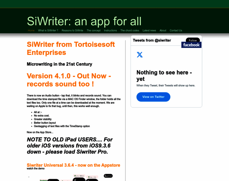 Siwriter.co.uk thumbnail