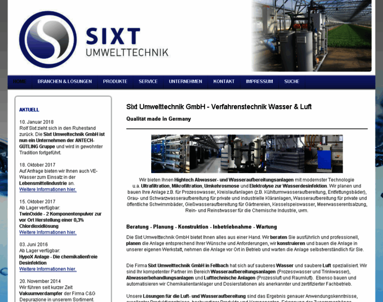 Sixt-umwelttechnik.de thumbnail