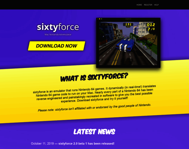 Sixtyforce.com thumbnail