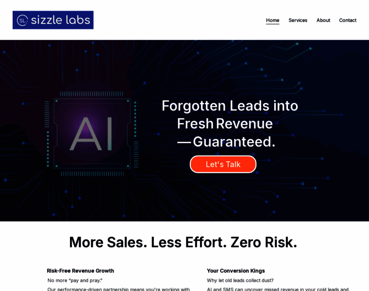 Sizzlelabs.ai thumbnail Sizzlelabs.ai thumbnail