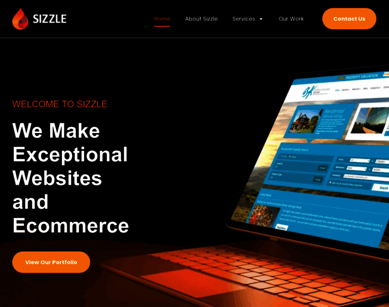 Sizzlewebdesign.co.uk thumbnail