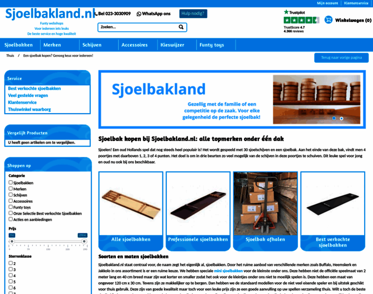 Sjoelbakland.nl thumbnail