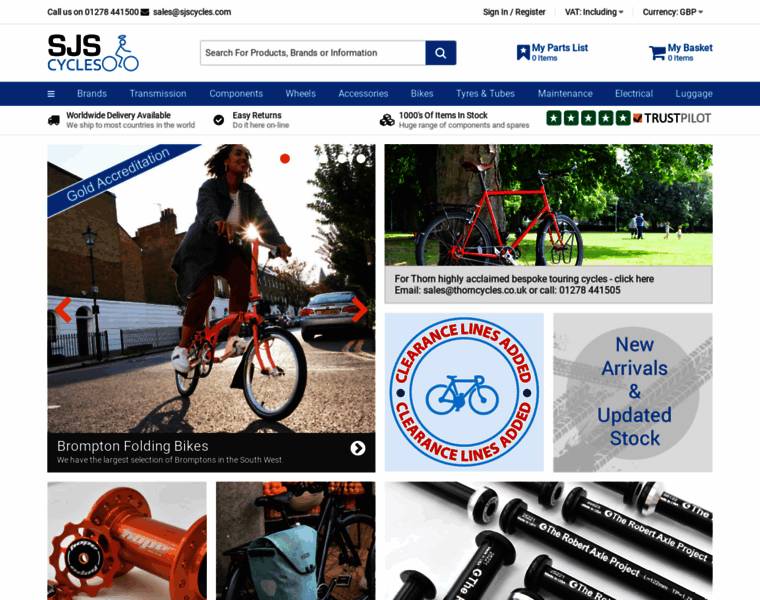 Sjscycles.co.uk thumbnail