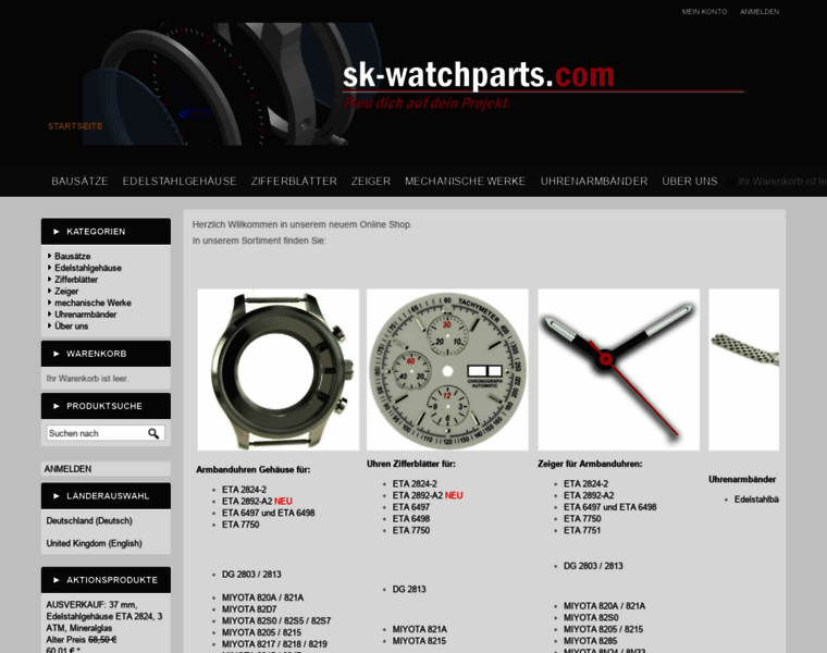 Sk-watchparts.com thumbnail