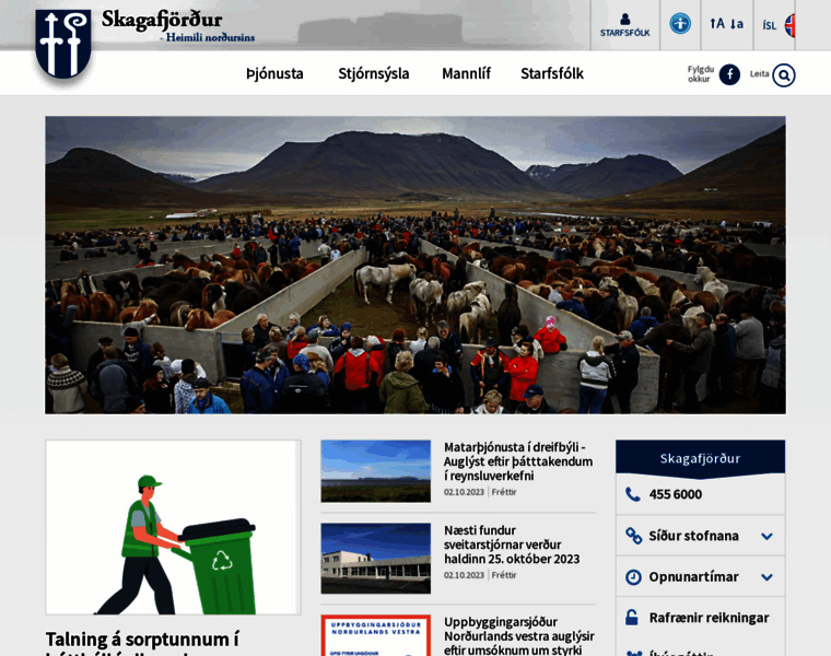 Skagafjordur.is thumbnail