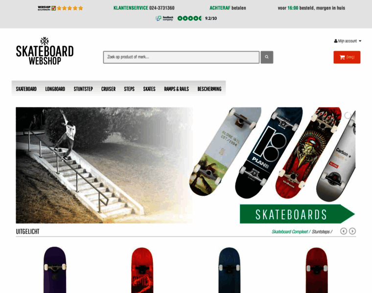Skateboard-webshop.nl thumbnail