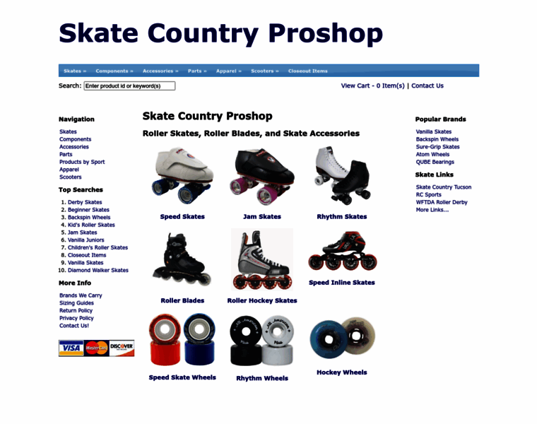 Skatecountryproshop.com thumbnail