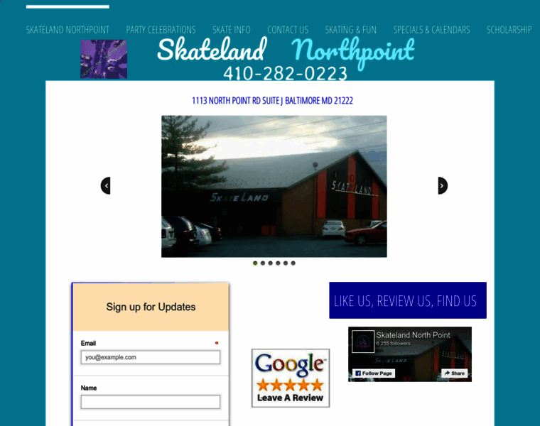 Skatelandnorthpoint.com thumbnail