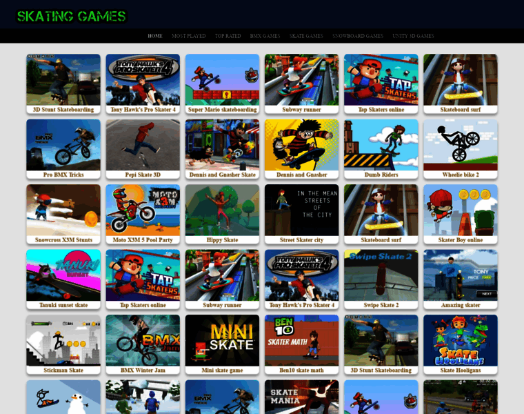 Skatinggames.org thumbnail