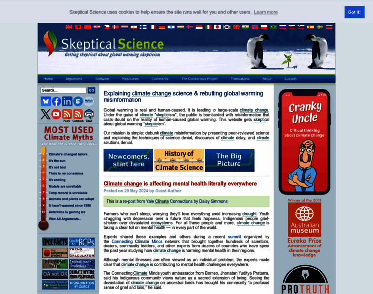 Skepticalscience.com thumbnail