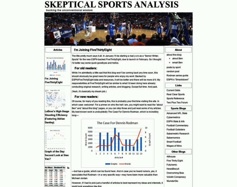 Skepticalsports.com thumbnail