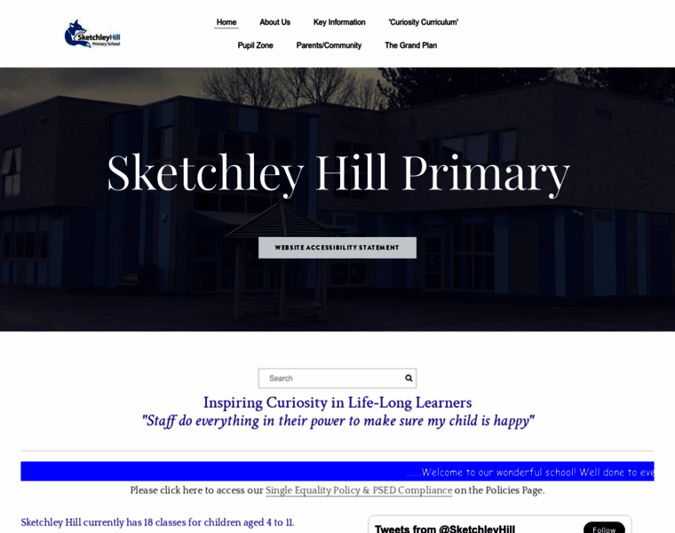 Sketchleyhill.leics.sch.uk thumbnail