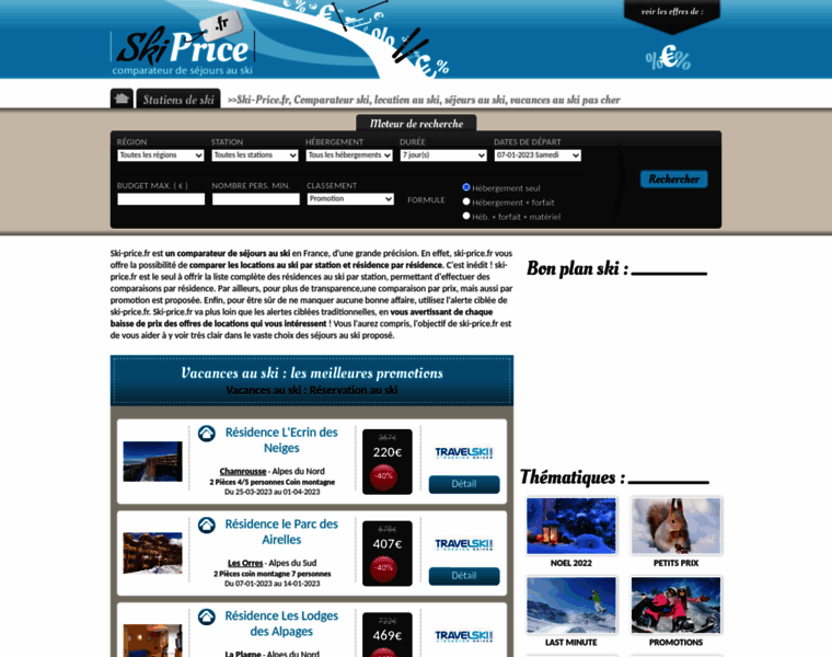 Ski-price.fr thumbnail
