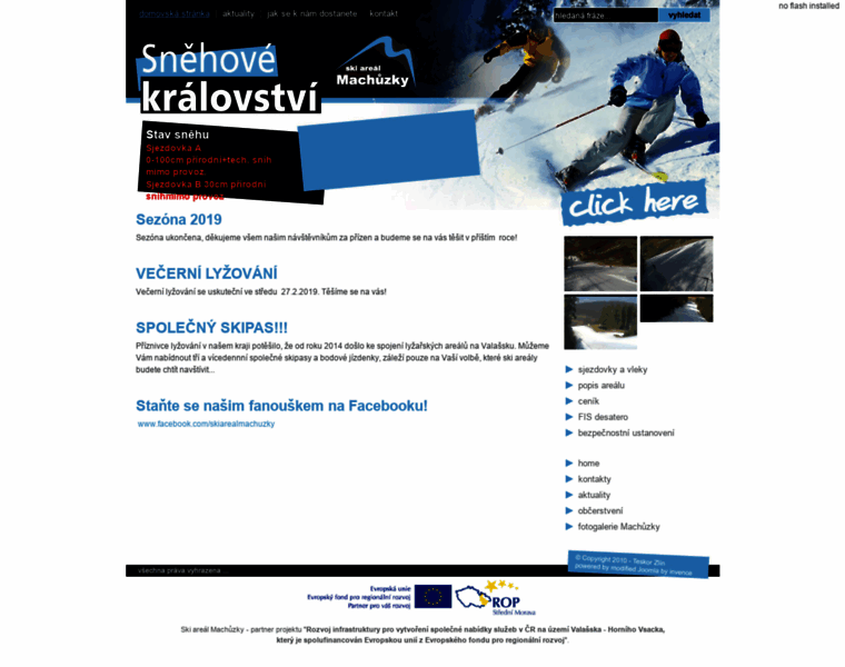 Skiarealmachuzky.cz thumbnail