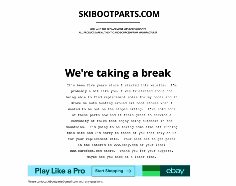 Skibootparts.com thumbnail Skibootparts.com thumbnail
